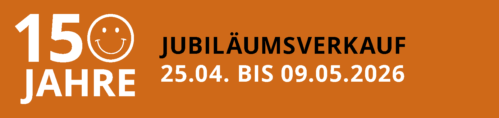 150 Jahre Jubiläum